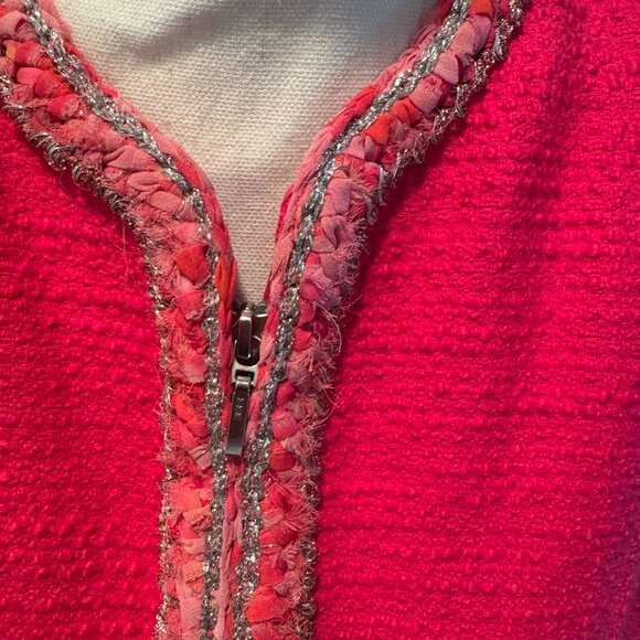 Cabi Pink Tweed Ballroom Jacket NWOT Sz M - Picture 6 of 8